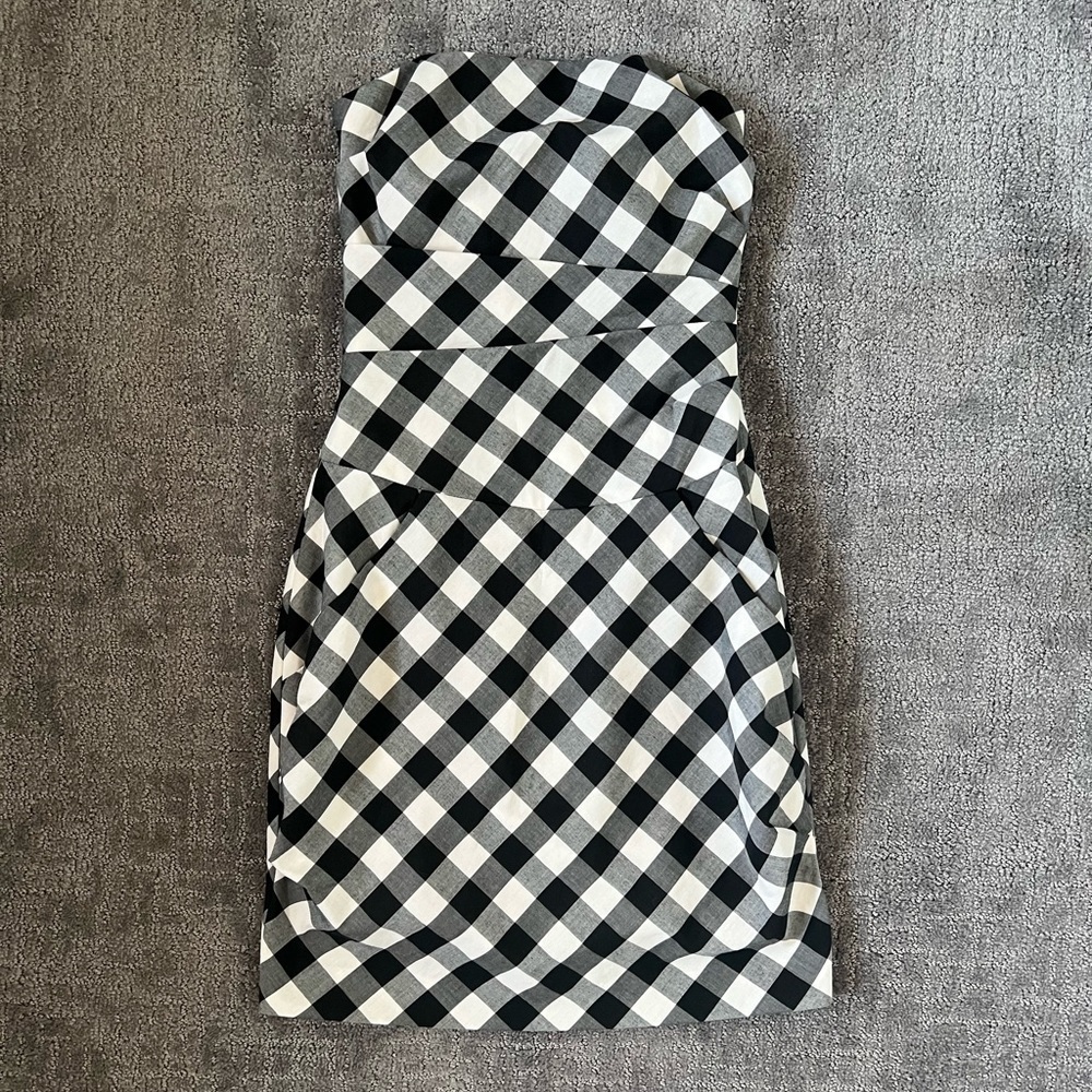 Julie Haus Gingham Siren Tube Dress